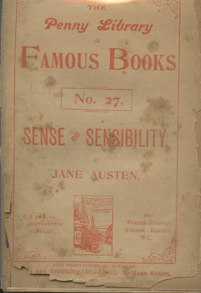 Paperback book with handwritten notes